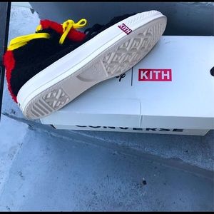 Kith x converse Disney edition never worn selling because I can’t fit them